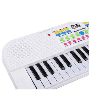 Organki mini keyboard zabawka dla dzieci 37 klawiszy mikrofon IN0160