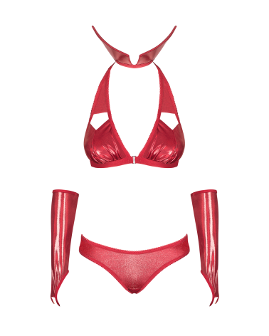 Komplet Vampines Czerwony