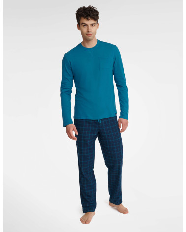 Piżama Unusual 40947-55X Niebieska