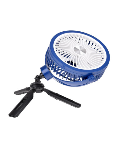 Cichy Wiatrak biurkowy Wentylator Bezprzewodowy USB 3 x nawiew ZA5609