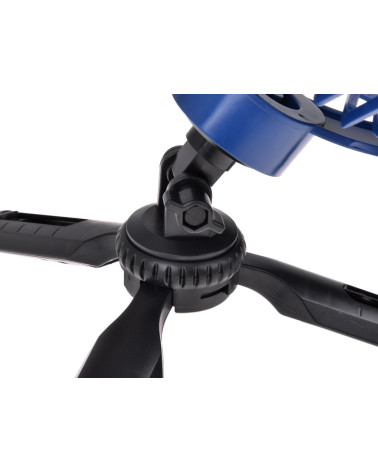 Cichy Wiatrak biurkowy Wentylator Bezprzewodowy USB 3 x nawiew ZA5609