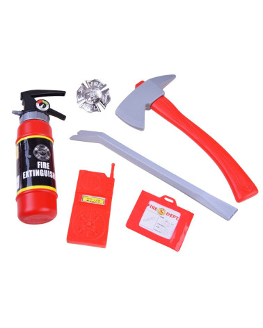 Strój kostium przebranie dla każdego prawdziwego STRAŻAKA kask akc ZA0214