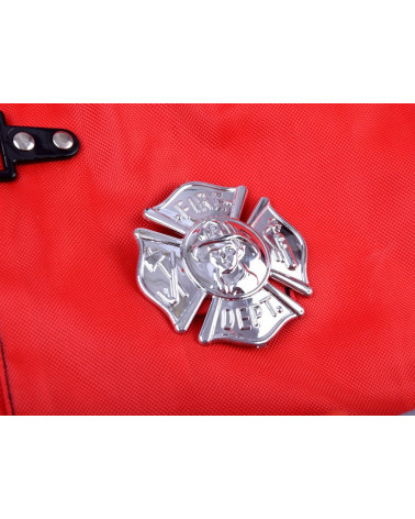 Strój kostium przebranie dla każdego prawdziwego STRAŻAKA kask akc ZA0214