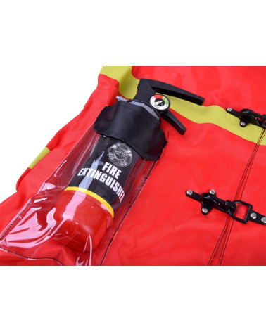 Strój kostium przebranie dla każdego prawdziwego STRAŻAKA kask akc ZA0214