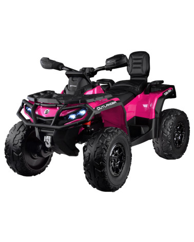 Quad na akumulator dla dzieci 2 osob CAN-AM OUTLANDER 4x4 Panel LED PA0326