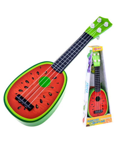 Owocowa ukulele GITARA dla dzieci gitarka 37 cm IN0033