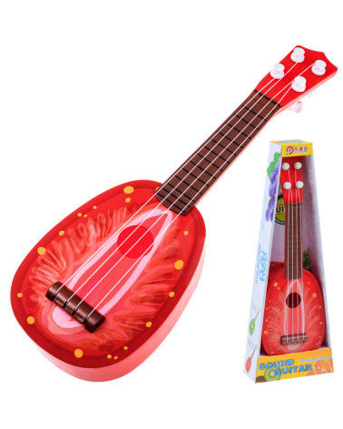 Owocowa ukulele GITARA dla dzieci gitarka 37 cm IN0033