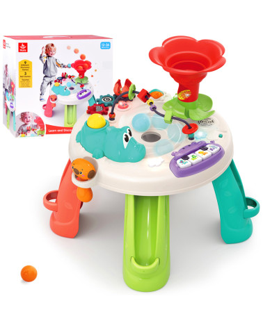 Stolik interaktywny kolorowe kulki pianinko ZA3677