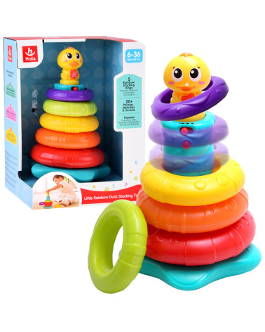 Interaktywna PIRAMIDA Grająca Kaczuszka ZA1484