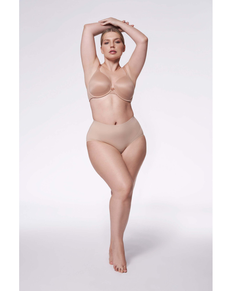 Figi 271 Basic Panty Maxi Naturalne