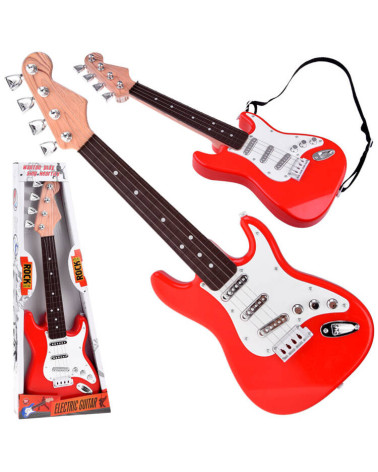 Gitara elektryczna dla dziecka gitarka rockowe brzmienie IN0164