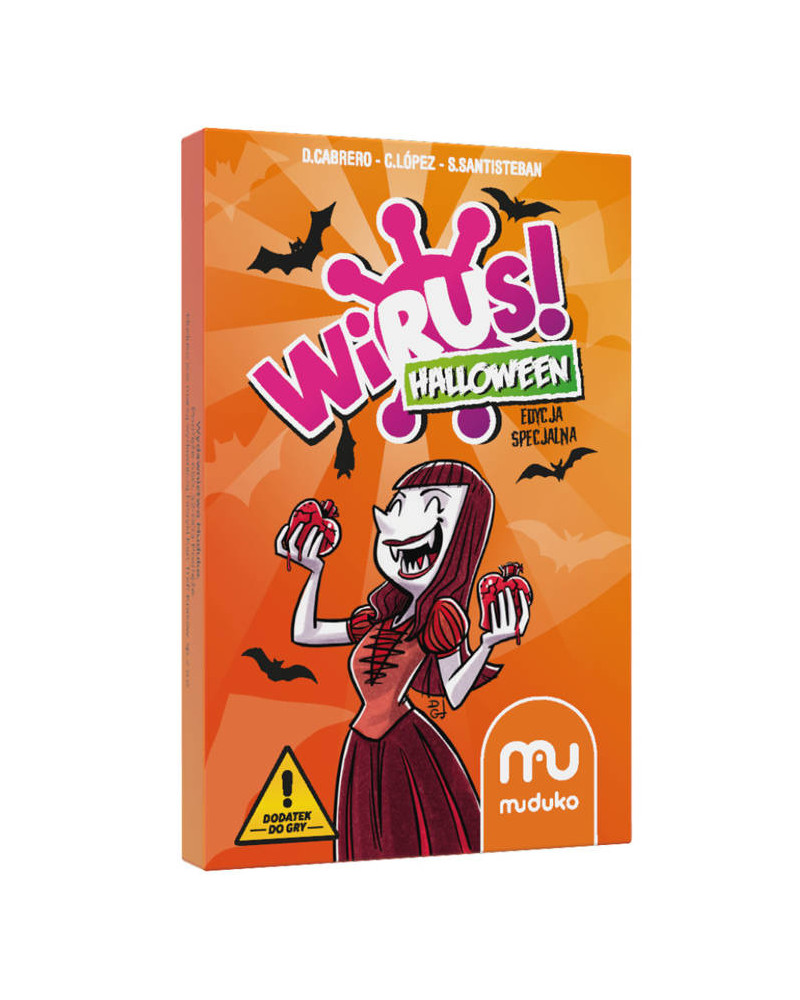 Muduko Gra karciana Wirus HALLOWEEN 15 kart - dodatek do gry GR0527
