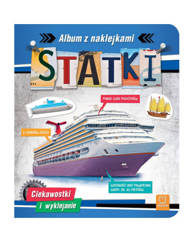 Aksjomat Album z naklejkami Statki. KS0635