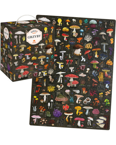 CzuCzu Puzzlove Puzzle GRZYBY 1000 elementów ZA5620