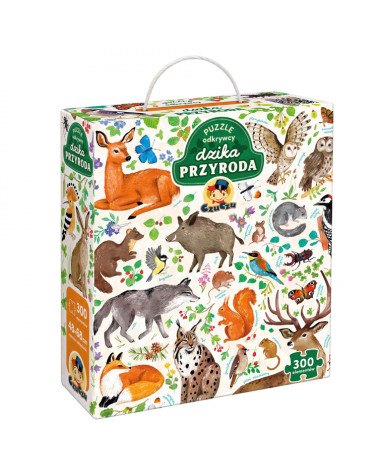 CzuCzu Puzzle odkrywcy Dzika przyroda 300 elementów 7+ ZA6103