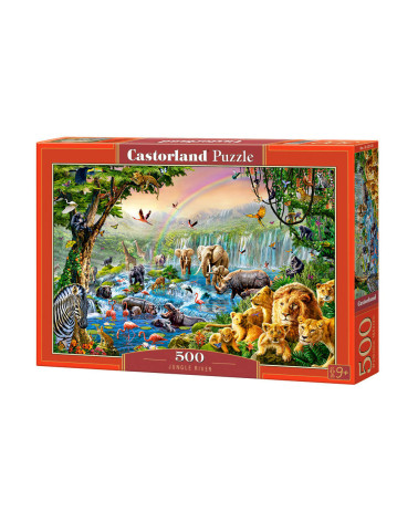 Puzzle 500 el. Jungle River