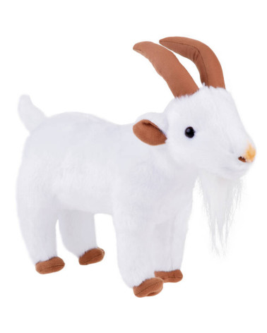 Maskotka Pluszak biała Koza 38 cm 13992