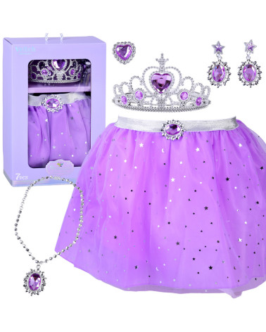 Kostium dla Księżniczki Księżyca - spódniczka i zestaw biżuterii ZA6027