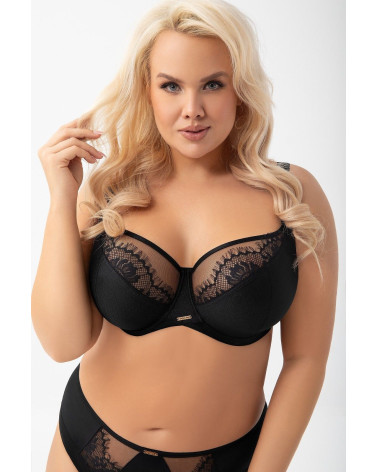 Biustonosz Evia K937 Czarny