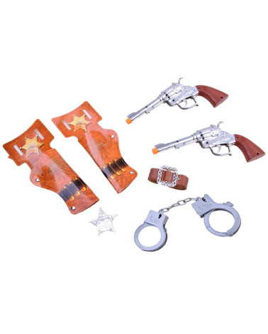 Zestaw kowboja rewolwer  kowbojski pistolet ZA2452
