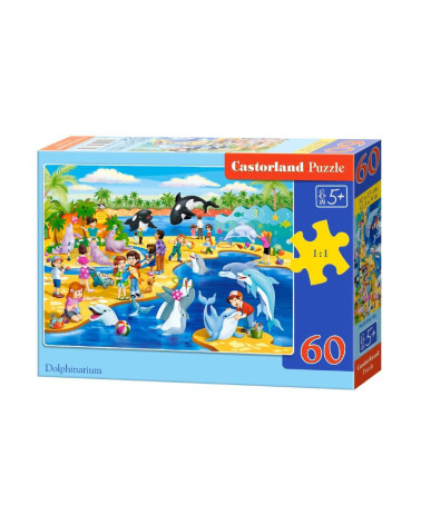 Puzzle 60 el. Dolphinarium