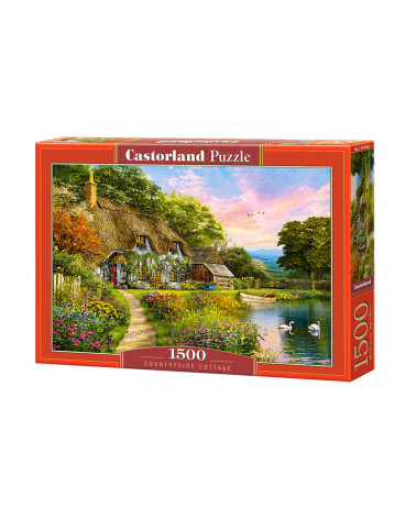 Puzzle 1500-elementów Countryside Cottage