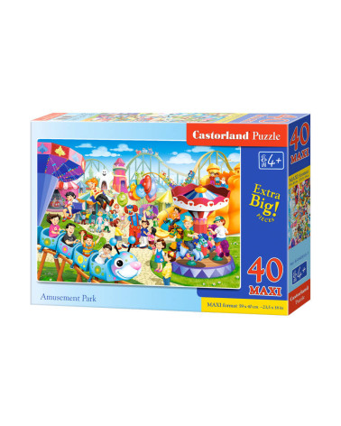 Puzzle 40-elementów MAXI Amusement Park