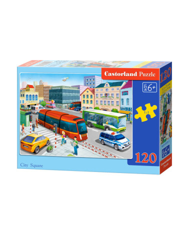 Puzzle 120-elementów City  Square