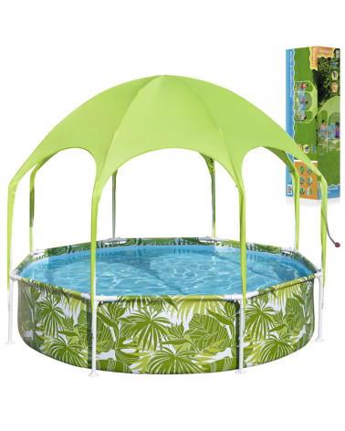 Bestway basen stelażowy z daszkiem 244x51 cm  56432