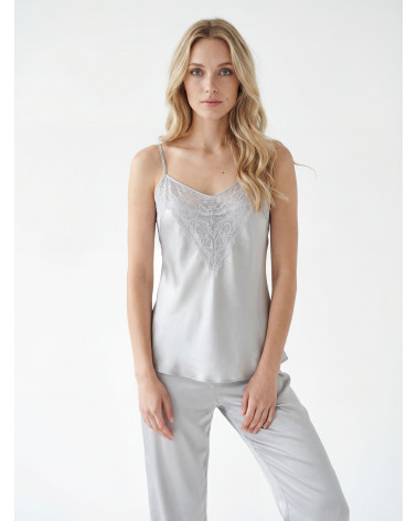 Komplet Avery Srebny