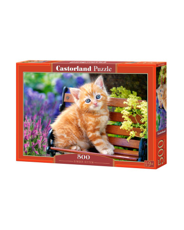 Puzzle 500 el. Ginger Kitten