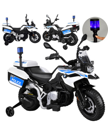 Duży Motor na akumulator BMW Policja kogut PA0282