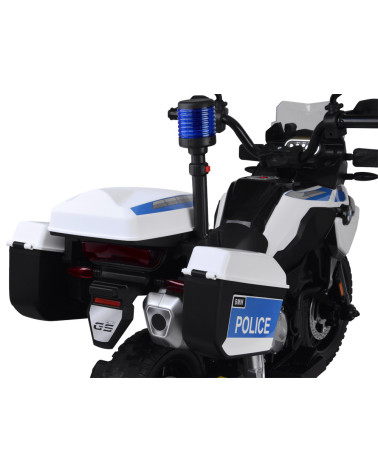 Duży Motor na akumulator BMW Policja kogut PA0282