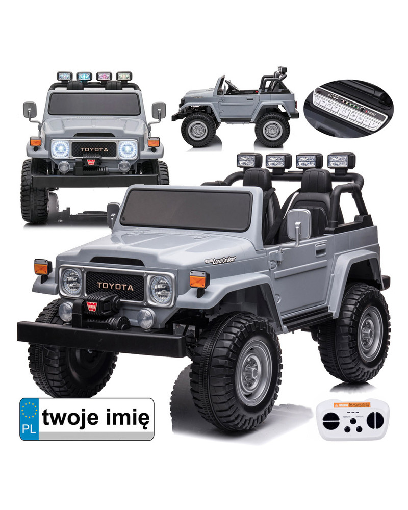 Autko na akumulator 2os Toyota Land Cruiser PA0285
