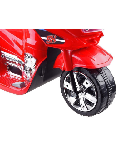 Motorek na akumulator kolorowe światła led PA0241