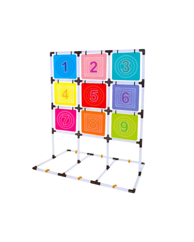 Gra zręcznościowa Rzuć traf do celu celność rzut dyskiem GR0678