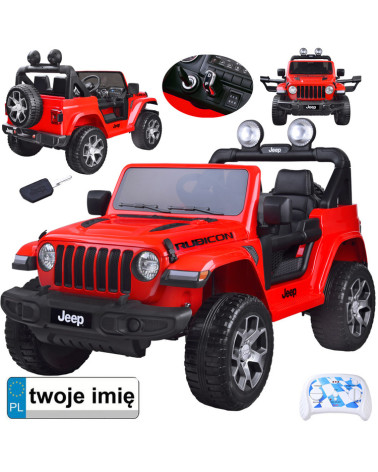 Autko na akumulator Jeep Wrangler Rubicon PA0223 CZ