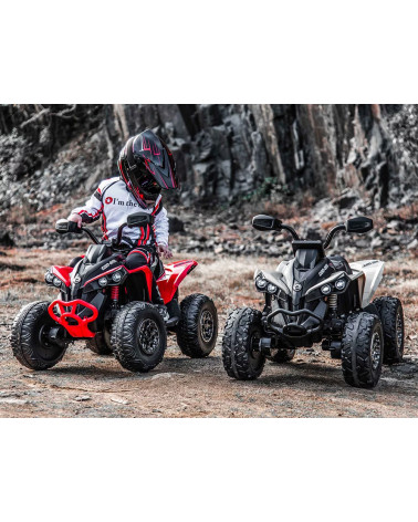 QUAD na akumulator dla dziecka EVA światła PA0284 CZ