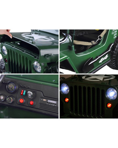 Auto na akumulator 3os J E E P Willys pilot PA0249