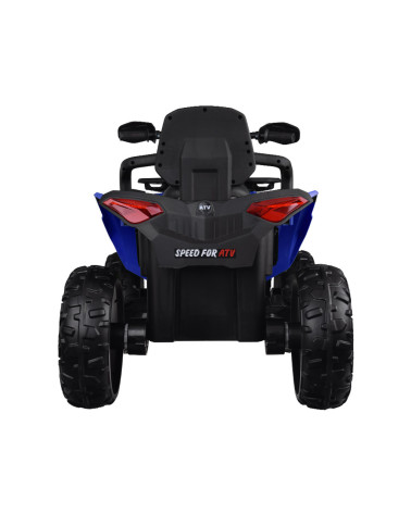 Duży quad na akumulator dla dziecka 4x4 PA0328 Niebieski