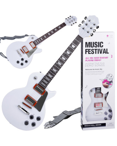 Gitara Elektryczna z paskiem Muzyczna Zabawka dla Dziecka IN0170