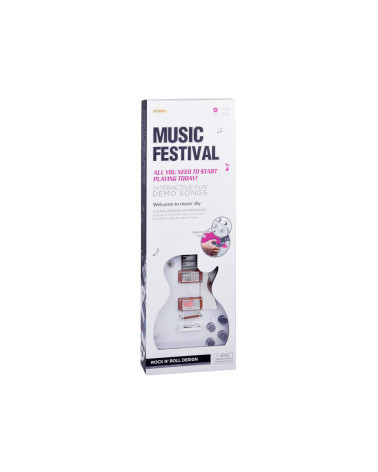 Gitara Elektryczna z paskiem Muzyczna Zabawka dla Dziecka IN0170