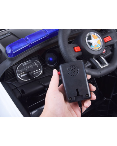Auto na akumulator dla dziecka RADIOWÓZ policja pilot PA0218