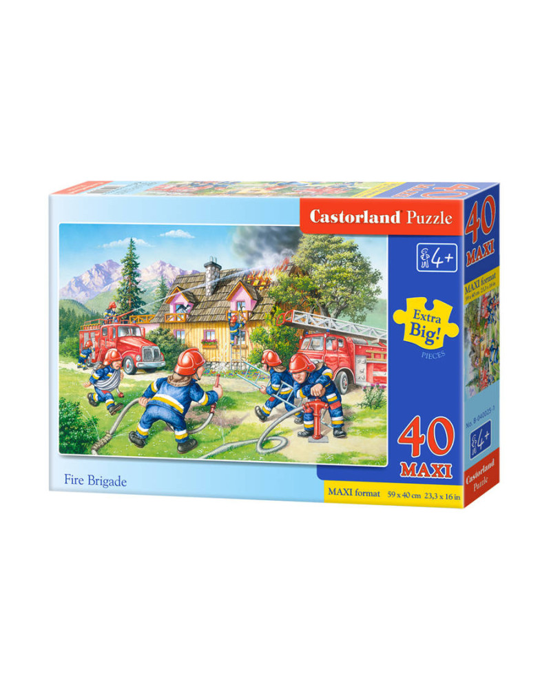 Puzzle 40 el. MAXI Fire Brigade