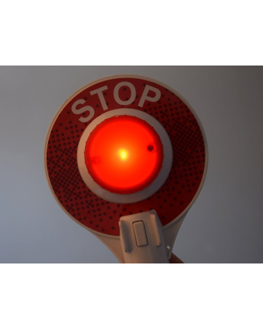 Policyjny LIZAK znak kontrola ruchu drogi ZA2512