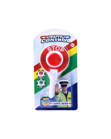 Policyjny LIZAK znak kontrola ruchu drogi ZA2512