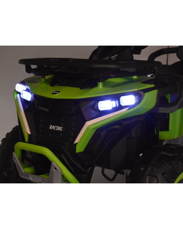 Duży quad na akumulator dla dziecka 4x4 PA0328 Zielony